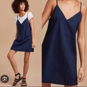 Aritzia Deep Blue Mini Dress